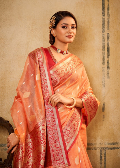 Petals Banarasi Silk Rajpath Sarees