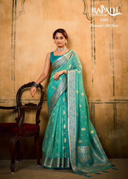 Petals Banarasi Silk Rajpath Sarees