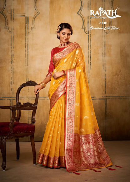 Petals Banarasi Silk Rajpath Sarees