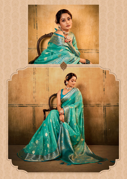 Petals Banarasi Silk Rajpath Sarees