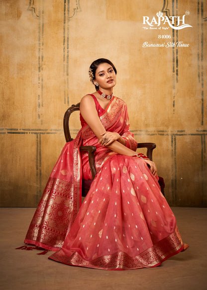 Petals Banarasi Silk Rajpath Sarees