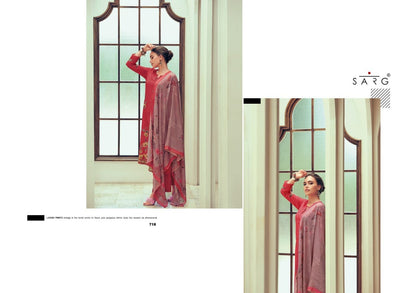 Petals Sarg Viscose Simmer Pant Style Suits