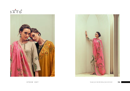 Petals Sarg Viscose Simmer Pant Style Suits