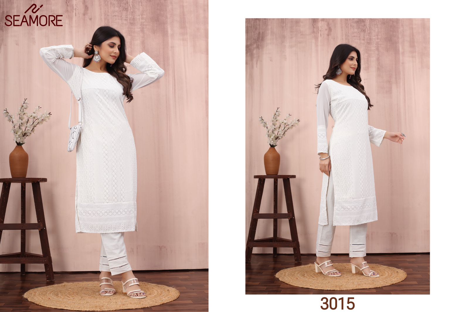 Solid Plain Cotton Straight Kurti for Women & Girls Special