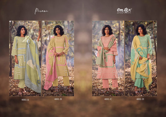 Pirani Omtex Lawn Cotton Pant Style Suits