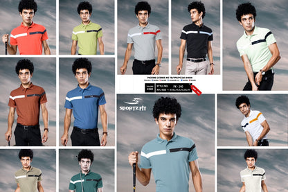 Pk 240 Sportz Fit Pique Mens Tshirts