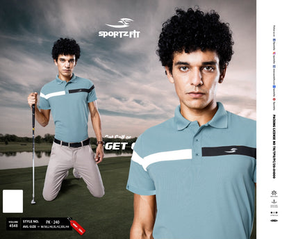 Pk 240 Sportz Fit Pique Mens Tshirts