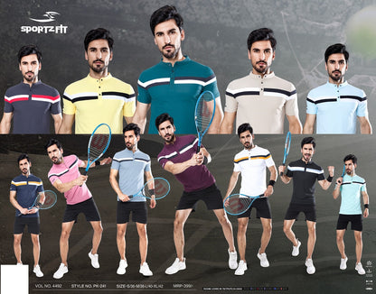 Pk 241 Sportz Fit Airtex Mens Tshirts