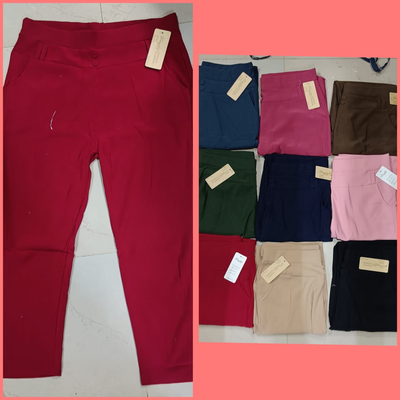 Plus China Women Pants