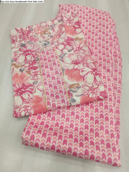 Plus Size Kaso Capsule Readymade Pant Style Suits