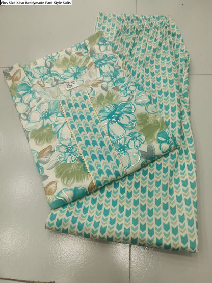 Plus Size Kaso Capsule Readymade Pant Style Suits