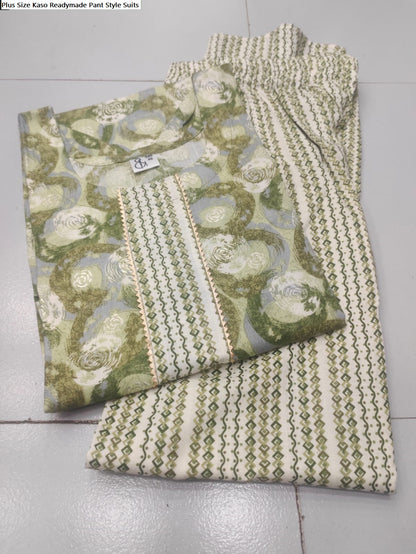 Plus Size Kaso Capsule Readymade Pant Style Suits