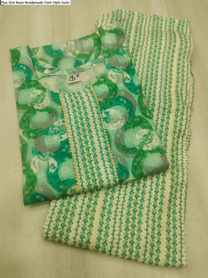 Plus Size Kaso Capsule Readymade Pant Style Suits