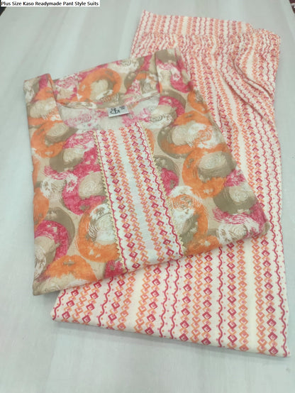Plus Size Kaso Capsule Readymade Pant Style Suits