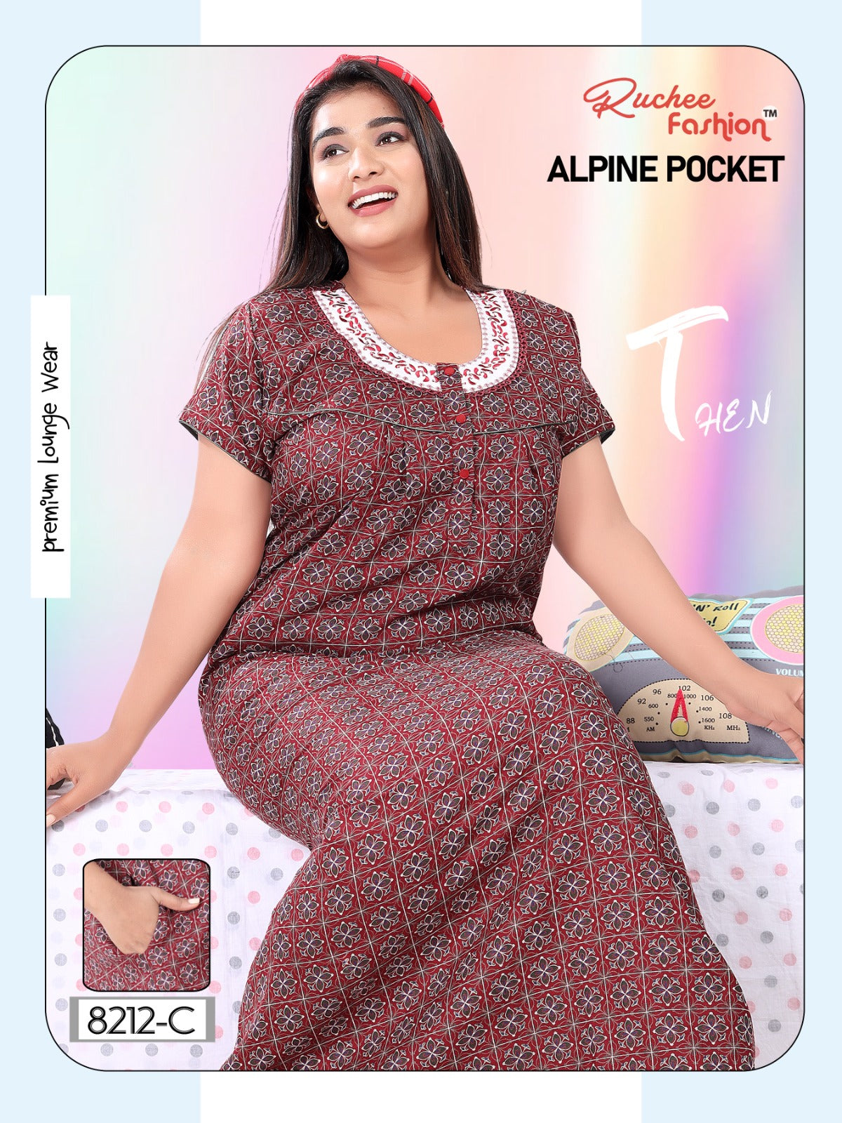 Pocket Gpo 0512 Ruchee Fashion Night Gowns