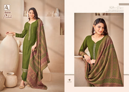Poshak Alok Viscose Muslin Plazzo Style Suits
