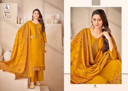 Poshak Alok Viscose Muslin Plazzo Style Suits