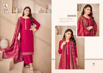 Poshak Alok Viscose Muslin Plazzo Style Suits