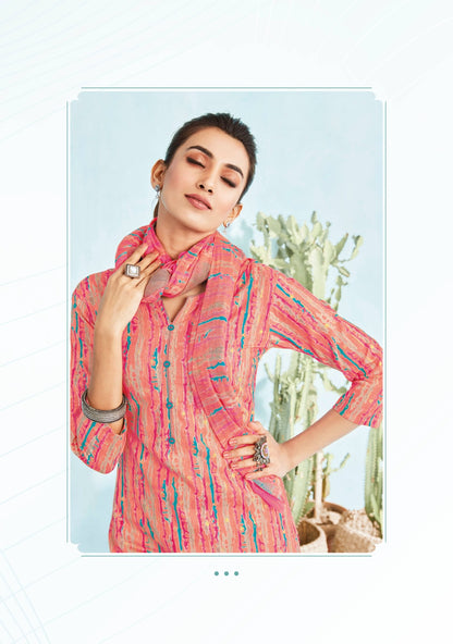 Poshak Vol 3 Suryajyoti Cambric Cotton Pant Style Suits