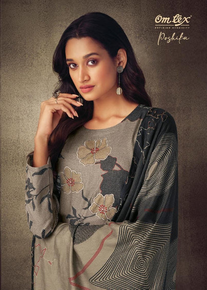 Poshika 3001 Omtex Plazzo Style Suits