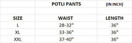 Potli Bluehills Cotton Lycra Women Pants