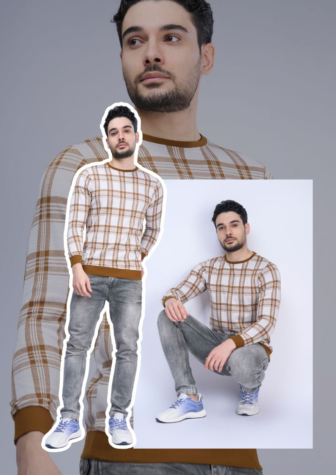 Pr S E6 Menology Jacquard Mens Tshirts