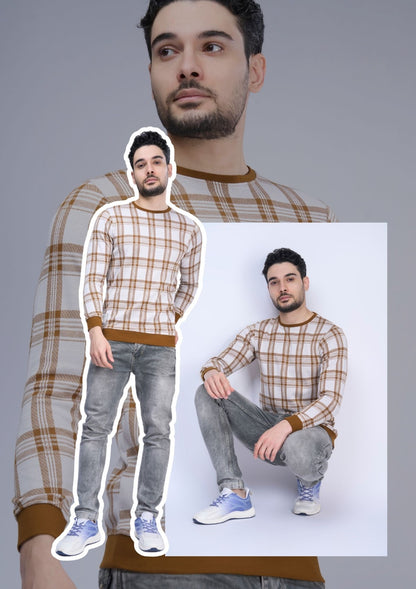 Pr S E6 Menology Jacquard Mens Tshirts