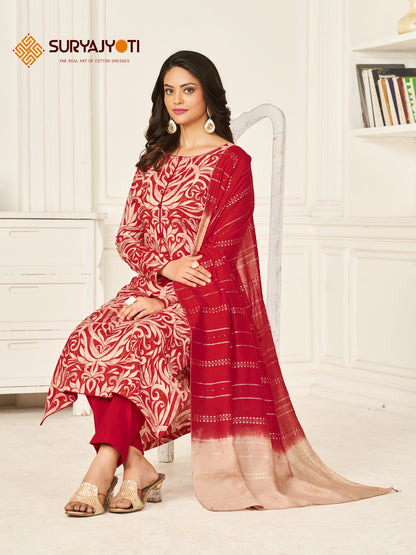 Prachi Vol 1 Suryajyoti Cambric Pant Style Suits