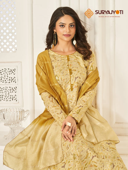 Prachi Vol 1 Suryajyoti Cambric Pant Style Suits