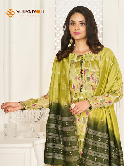 Prachi Vol 1 Suryajyoti Cambric Pant Style Suits