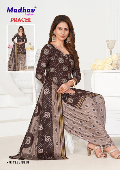 Prachi Vol 5 Madhav Fashion Cotton Dress Material