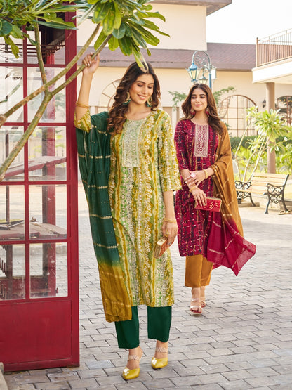 Pratiksha Vol-4 Suryajyoti Rayon Readymade Pant Style Suits