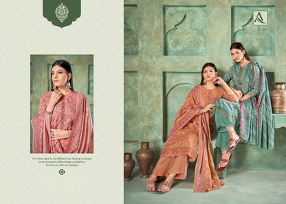 Preet Alok Cotton Plazzo Style Suits