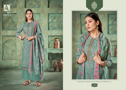 Preet Alok Cotton Plazzo Style Suits