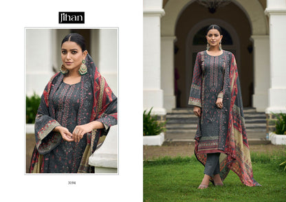Preset Bin Saeed Lawn Vol 6 Jihan Lawn Pakistani Salwar Suits