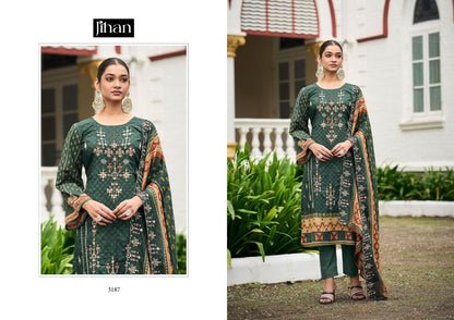 Preset Bin Saeed Lawn Vol 6 Jihan Lawn Pakistani Salwar Suits