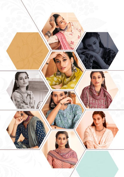 Preyasi Vol 6 Suryajyoti Cotton Pant Style Suits