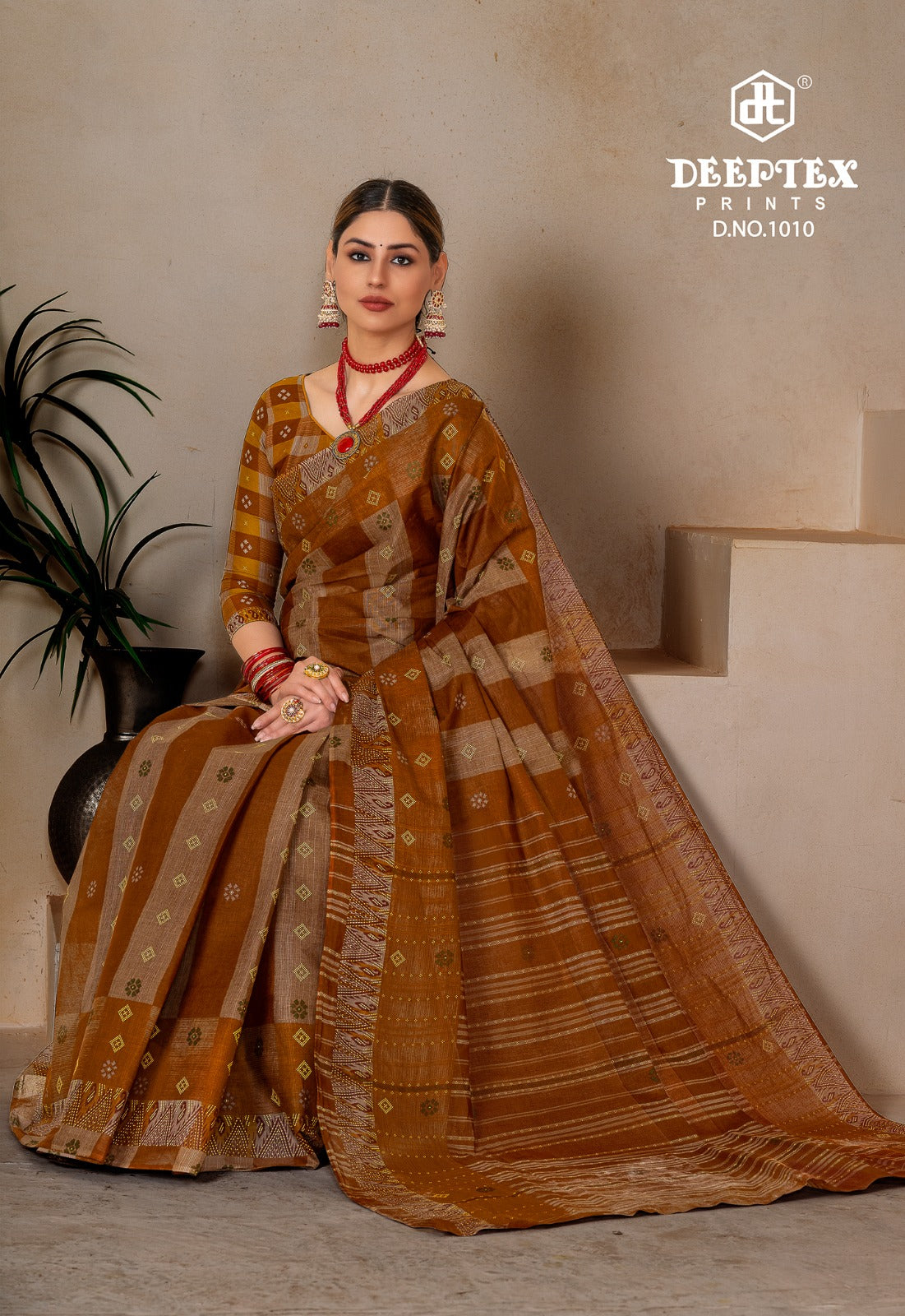 Prime Time Vol 10 Deeptex Prints Cotton Sarees