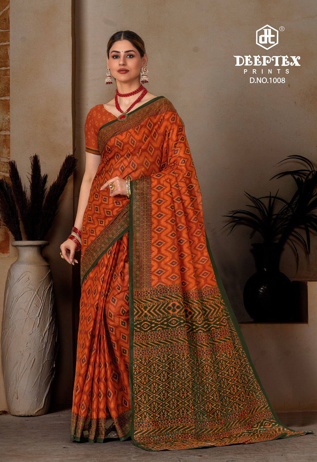 Prime Time Vol 10 Deeptex Prints Cotton Sarees