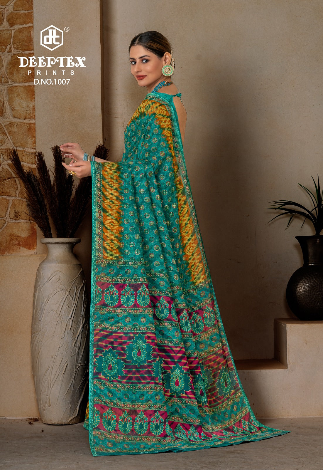Prime Time Vol 10 Deeptex Prints Cotton Sarees