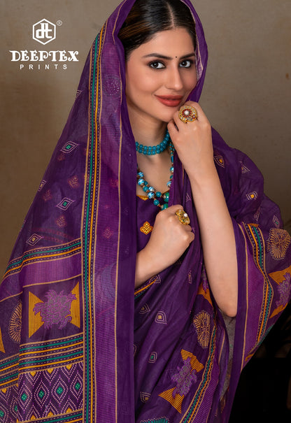 Prime Time Vol 10 Deeptex Prints Cotton Sarees