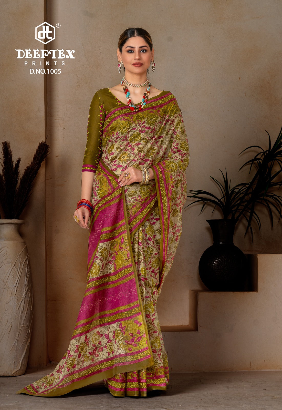 Prime Time Vol 10 Deeptex Prints Cotton Sarees