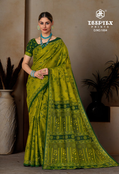 Prime Time Vol 10 Deeptex Prints Cotton Sarees