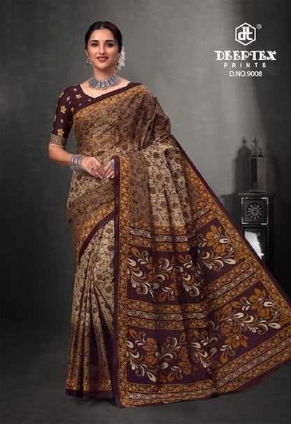 Prime Time Vol 9 Deeptex Prints Cotton Sarees