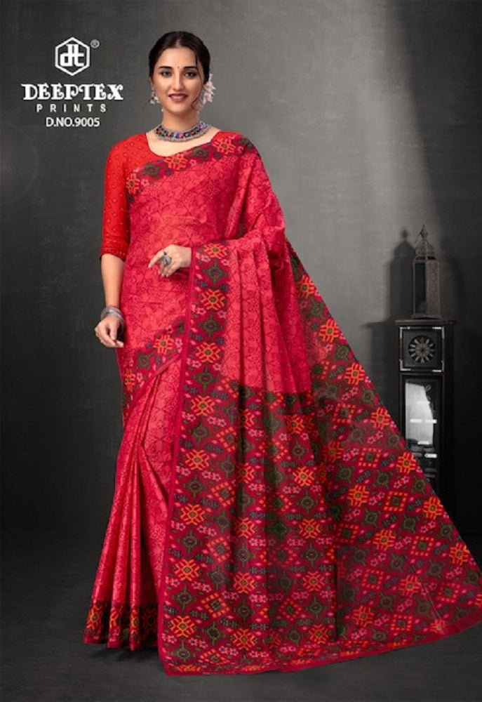 Prime Time Vol 9 Deeptex Prints Cotton Sarees