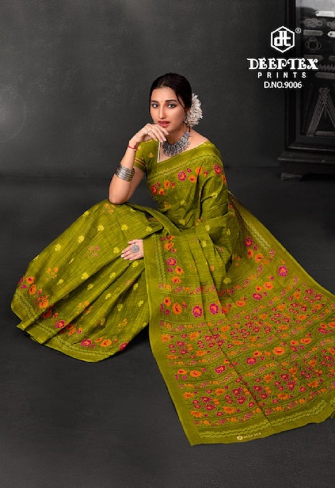 Prime Time Vol 9 Deeptex Prints Cotton Sarees