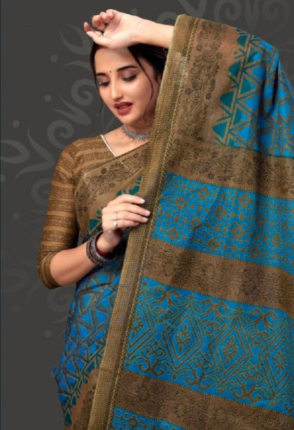 Prime Time Vol 9 Deeptex Prints Cotton Sarees