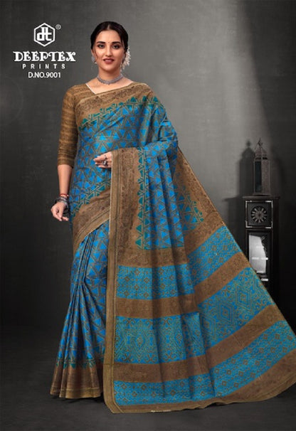 Prime Time Vol 9 Deeptex Prints Cotton Sarees