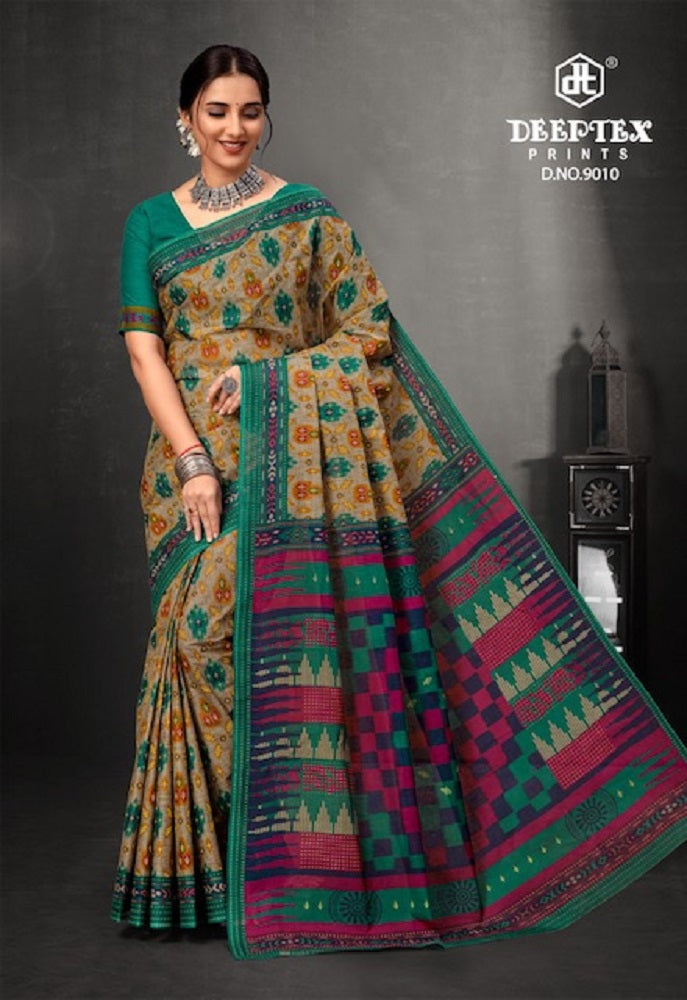 Prime Time Vol 9 Deeptex Prints Cotton Sarees