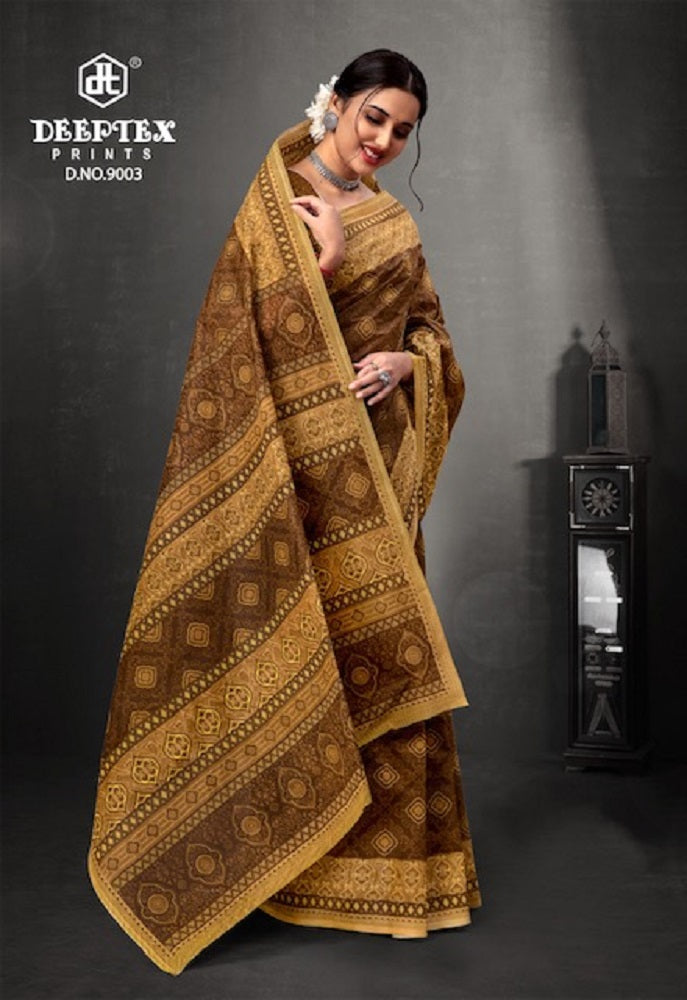 Prime Time Vol 9 Deeptex Prints Cotton Sarees